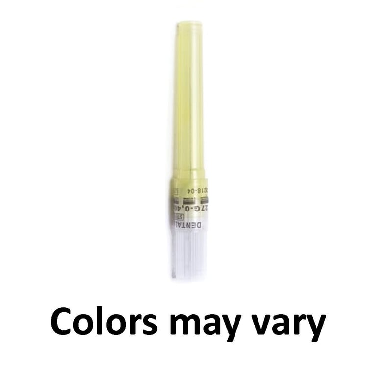 House Brand 27 Gauge Long Disposable Dental Needl