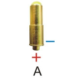 House Brand Standard Polarity LED Light Bulb for W&H Fiber Optic Handpiece. The bright white light