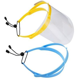 House Brand Anti-Fog Face Mask Shield - 1 Frame + 10 Films