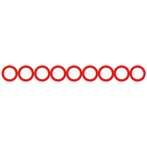 House Brand Power Chain - Close, Red 15 ft. spool | Net32