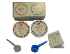 House Brand Regular Set Vinyl Polysiloxane Putty Kit: 300 gram Base and 300 gram Catalyst