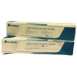 House Brand 2" x 2" 4-Ply, 30 gram Spunlace Non-woven Swab, 10,000 Sponges/Case