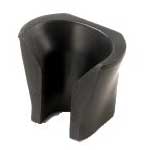 House Brand Replacement Holder for Bracket Assemblies, Standard Holder, Black