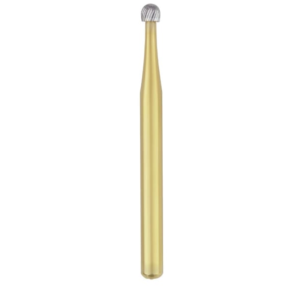 House Brand FG #9004 30 blade Round finishing bur, 5/Pk