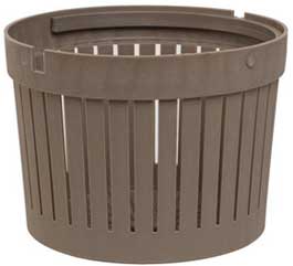 House Brand KavoKlave Small Instrument Basket, Plastic basket is 8.25" Dia x 6.50" H