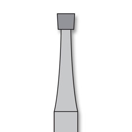 House Brand FG #39 Inverted Cone Carbide Bur 100/Clinic Pack. (No Label)