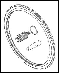 House Brand Pelton & Crane OCM Maintenance Kit, Includes: Kit Includes: Door gasket / Bellows