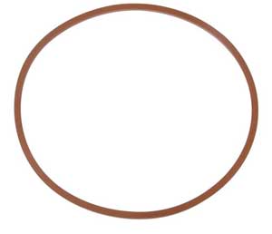 House Brand Tuttnauer Door Gasket, 15.945" OD, Red Silicone, Fits Model(s): 3870E/EA/EHS/M, single