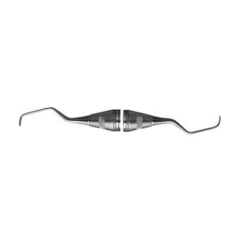 After Five #3/4 Gracey Curette with #6 Satin Steel Handle