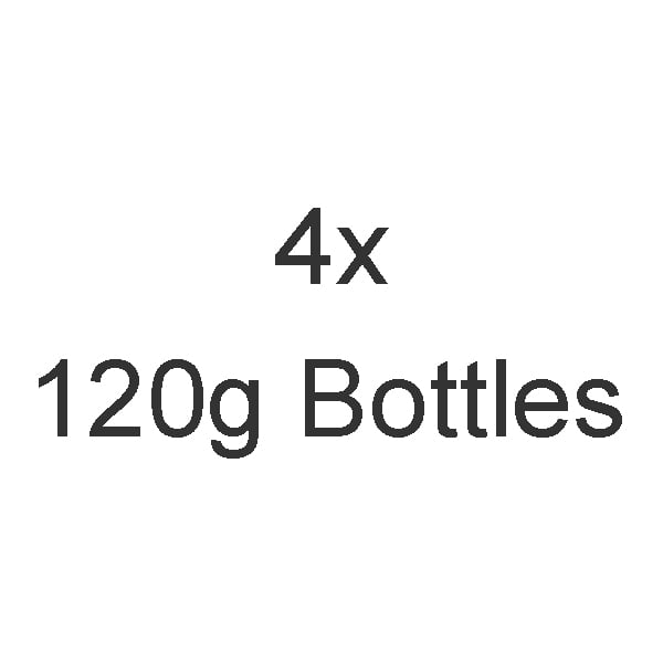 AirFlow Perio air polishing powder, 4 x 120g bottles. Subgingival