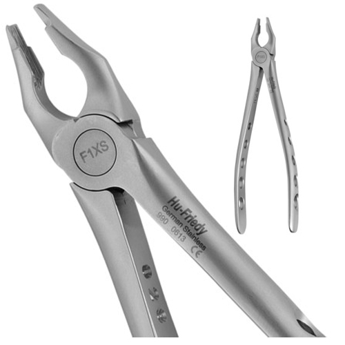 Atraumair #1 Extraction Forceps, Upper incisors. 