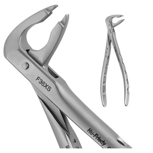 Atraumair #36 Extracting Forceps, Lower incisors and canines. forceps are designed with enhanced