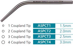 Coupland Aspirator Tip #1, Single Tip