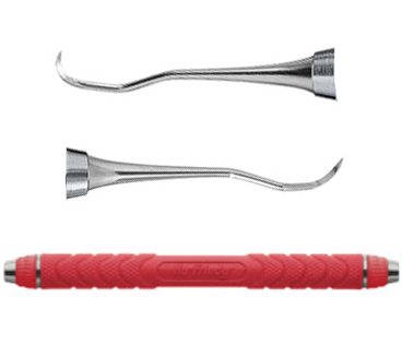 EverEdge 2.0 #204SD Double End Sickle Scaler with #8 ResinEight Handle
