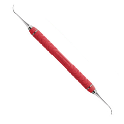 EverEdge 2.0 #3 Nevi posterior double end scaler with #8 ResinEight Colors handle