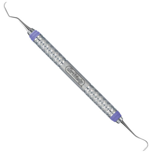 EverEdge 2.0 Sickle Scaler #137, Double End with #9 EverEdge Handle and Purple grips. Anterior