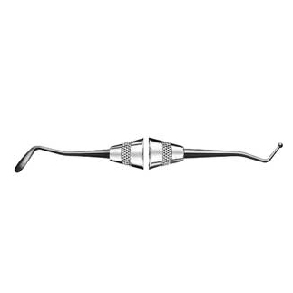 Hu-Friedy Satin Steel XTS Large Placing / Condensing XTS Composite Instrument with #6S Smooth