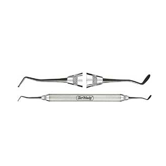 Hu-Friedy Satin Steel XTS Medium Placing/Condensing XTS Composite Instrument with #6S Smooth Satin