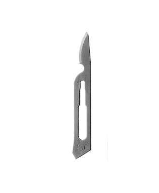 Hu-Friedy #15C Sterile Stainless Steel Surgical Scalpel Blade, Box of 100