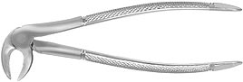 Hu-Friedy #33 (serrated) lower roots english pattern extracting Forceps