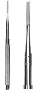 Hu-Friedy #1 Gardner 3mm Surgical Bone Chisel With #524 Round Handle