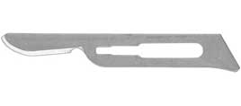 Hu-Friedy #15 Sterile Stainless Steel Surgical Scalpel Blade 100/Bx
