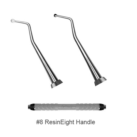 Hu-Friedy #17 DE Excavator with #8 ResinEight Handle. For removal of carious dentin