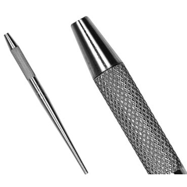 Hu-Friedy #24 round single end stainless steel cone socket mirror handle. **This handle