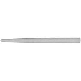 Hu-Friedy #299 Arkansas conical (3.50" x 5/16" base, tapering) hard, super-fine grit white natural