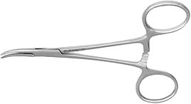 Hu-Friedy 4.75" Curved Halstead Mosquito Hemostat. #3