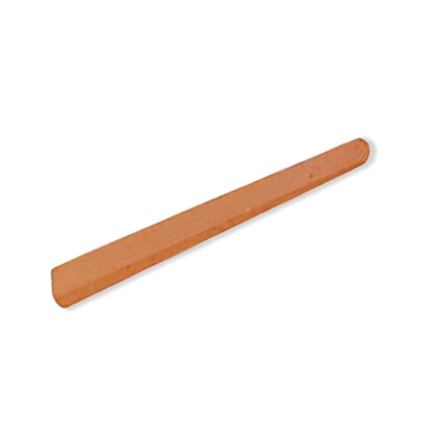 Hu-Friedy #309 India flat (4" x .50" to .25" x .25" to .125") fine grit brown natural sharpening