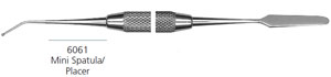 Hu-Friedy #6061 Mini Spatula Placement Instrument with #6 Round Handle
