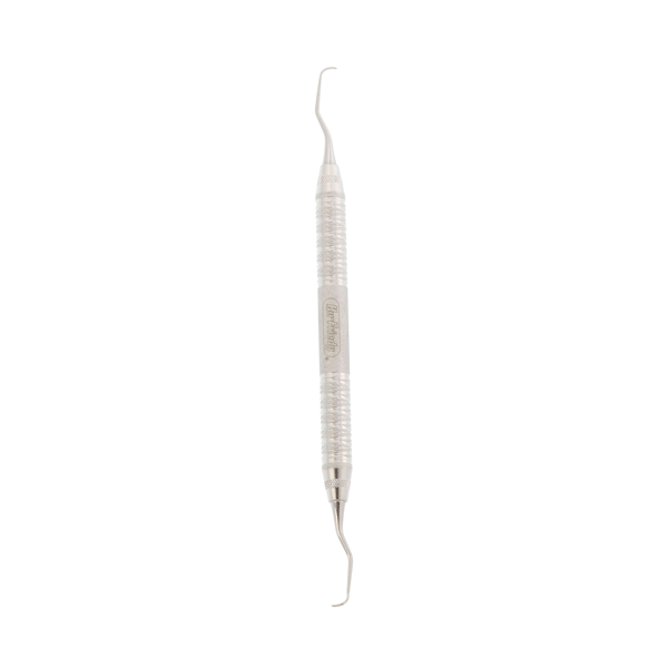 Hu-Friedy 7/8 Rigid After Five Gracey Curette, #6 Satin Steel Handle, 1/Pk. Double-ended, longer