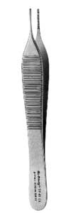 Hu-Friedy #41 - 4.75" Adson tissue pliers with 1 x 1 teeth