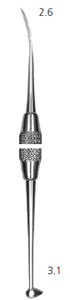 Hu-Friedy #2/29 Burnisher DE with Regular Handle