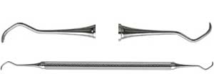 Hu-Friedy #13/14 double end Columbia Curette with