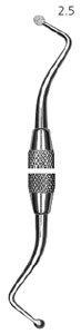 Hu-Friedy E3 double ended excavator with regular handle