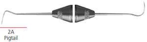 Hu-Friedy #2A double end explorer with regular handle