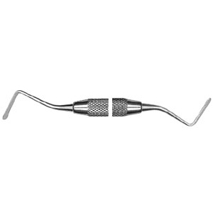 Hu-Friedy #113 Gingival Serrated Retraction Cord Packing Instrument with #6 Satin Steel Handle