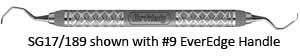 Hu-Friedy #17/18 double end Rigid Gracey Curette 