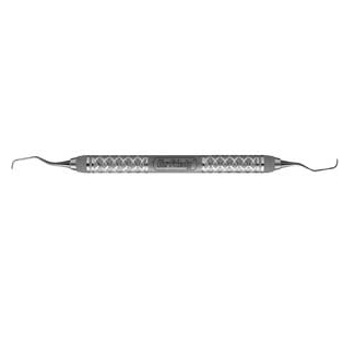 Hu-Friedy #5/6 Rigid Doube End Gracey Curette with #6 Satin Steel Handle