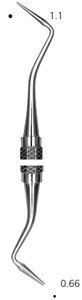 Hu-Friedy #2M Markley DE Amalgam Plugger with Octagonal Handle