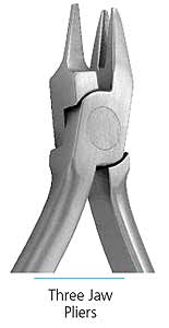 Hu-Friedy Mini Three Jaw Pliers