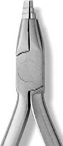 Hu-Friedy Old Style Looping Pliers with One Cylindrical Three-step Beak and One Triangular Beak