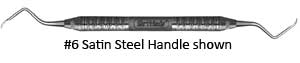 Hu-Friedy #1/2 double end Prichard curette with regular handle