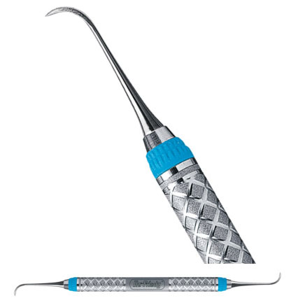 Hu-Friedy Nebraska 128 Scaler Double End with #9 EverEdge Handle