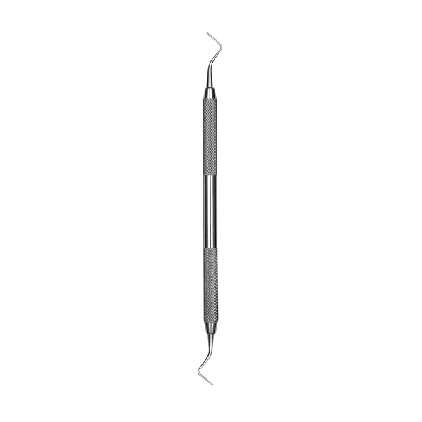 Hu-Friedy SPO Serrated Condenser, 0.6mm/0.76mm, #41 Round Handle, Single Instrument. Used to pack
