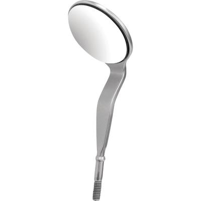 Hu-Friedy HD #5 Front Surface Doubled-Sided Rhodium Cone Socket Mirror, 3/Pk