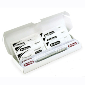 Implacare II Assorted Tips, 4 Pairs of Tips of each design (4R/4L, 204S & H6/H7) Total of 12 Pairs