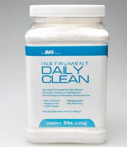 IMS Daily Clean chemical cleaner and instrument presoak ultrasonic powder detergent (IMS-1218)